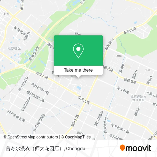 蕾奇尔洗衣（师大花园店） map