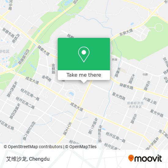 艾维沙龙 map