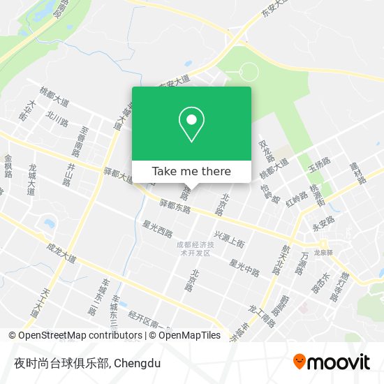 夜时尚台球俱乐部 map
