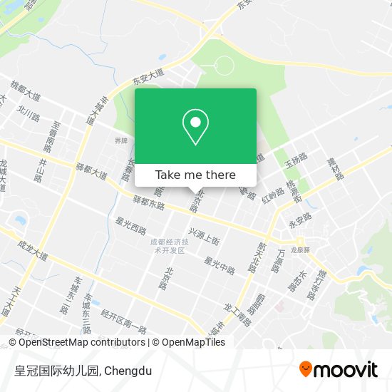皇冠国际幼儿园 map