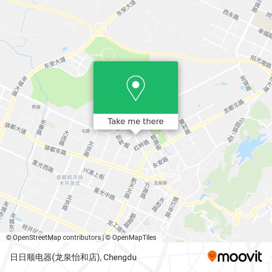 日日顺电器(龙泉怡和店) map