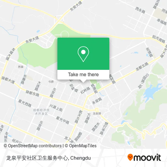 龙泉平安社区卫生服务中心 map