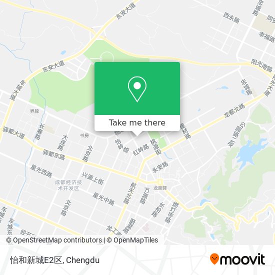 怡和新城E2区 map