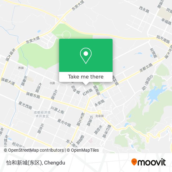怡和新城(东区) map