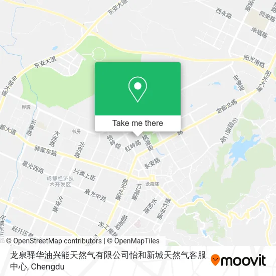 龙泉驿华油兴能天然气有限公司怡和新城天然气客服中心 map
