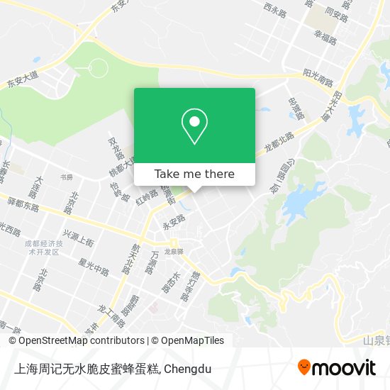 上海周记无水脆皮蜜蜂蛋糕 map
