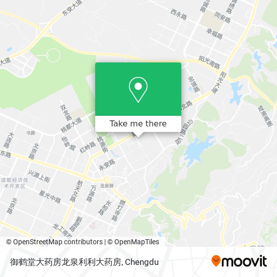 御鹤堂大药房龙泉利利大药房 map