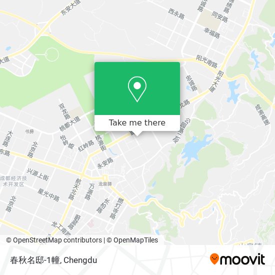 春秋名邸-1幢 map