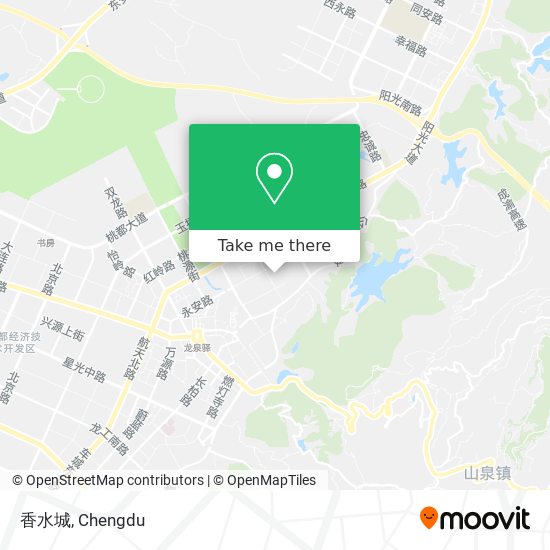 香水城 map