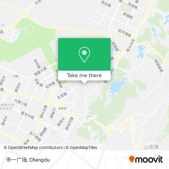 帝一广场 map