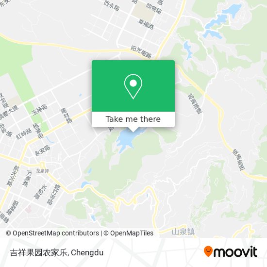 吉祥果园农家乐 map