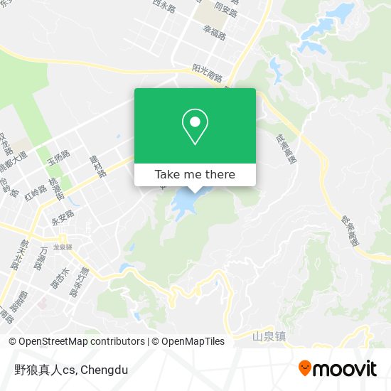 野狼真人cs map