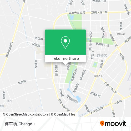 停车场 map