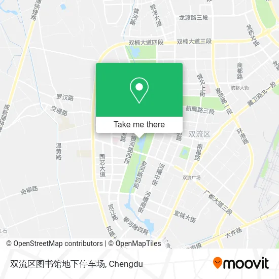双流区图书馆地下停车场 map