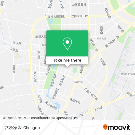 路桥家园 map