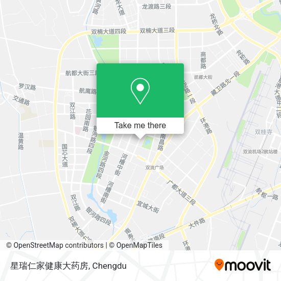 星瑞仁家健康大药房 map