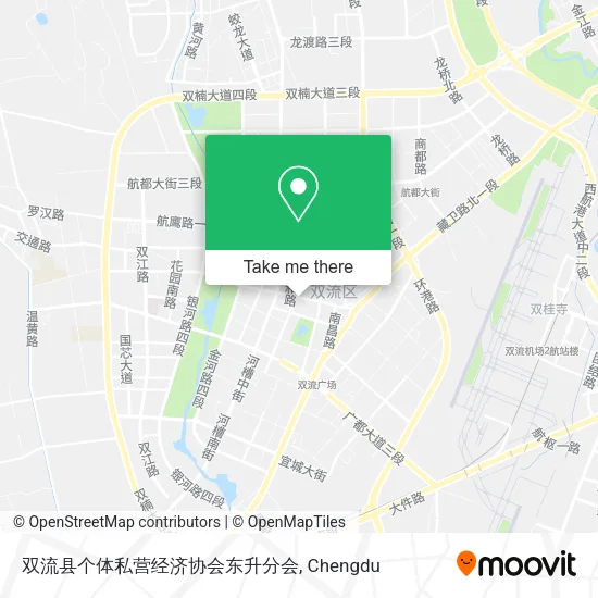双流县个体私营经济协会东升分会 map