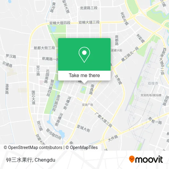 钟三水果行 map
