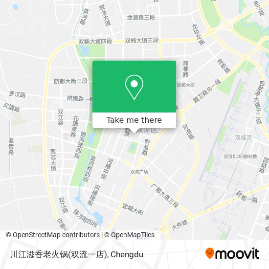 川江滋香老火锅(双流一店) map