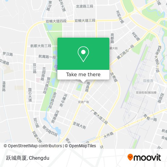 跃城商厦 map