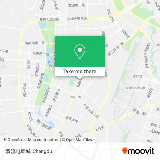 双流电脑城 map