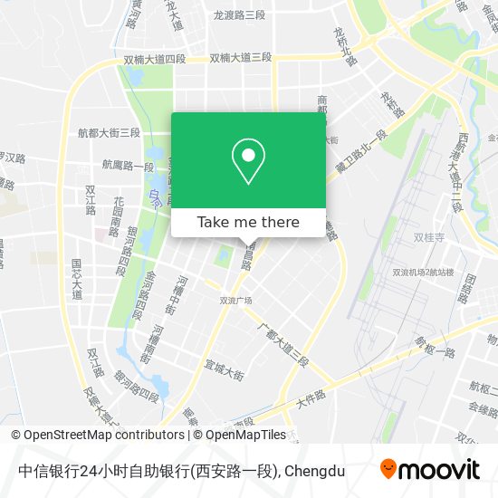 中信银行24小时自助银行(西安路一段) map