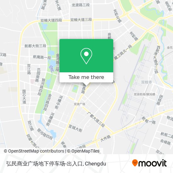 弘民商业广场地下停车场-出入口 map