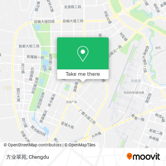方业翠苑 map