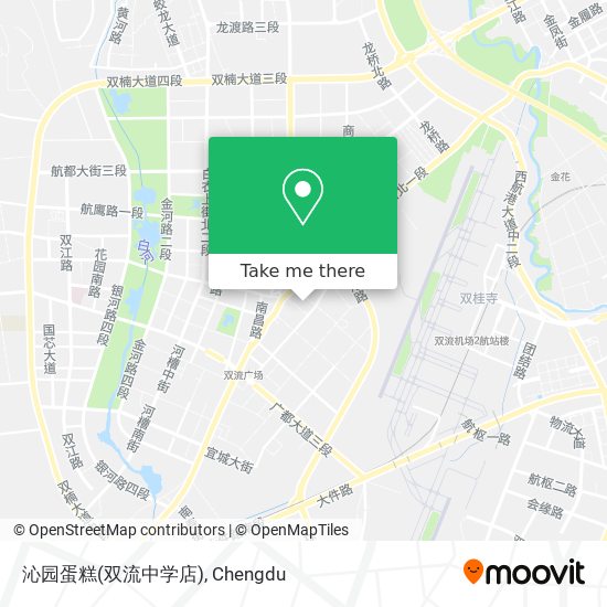 沁园蛋糕(双流中学店) map