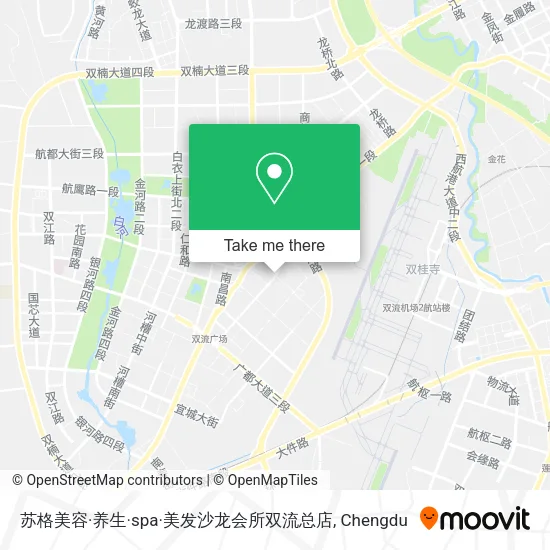 苏格美容·养生·spa·美发沙龙会所双流总店 map