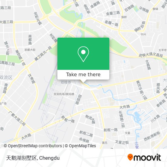 天鹅湖别墅区 map
