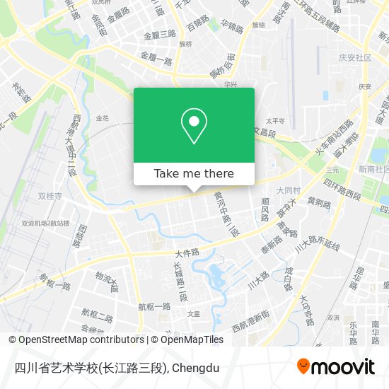 四川省艺术学校(长江路三段) map