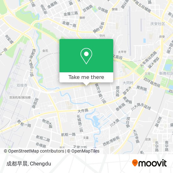 成都早晨 map