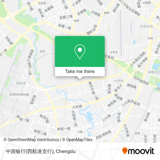 中国银行(西航港支行) map