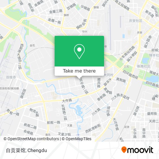 自贡菜馆 map