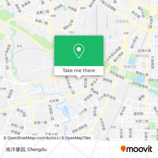 南洋馨园 map