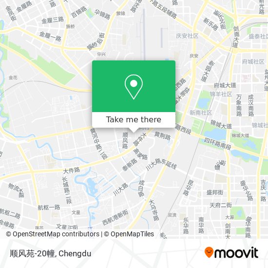 顺风苑-20幢 map