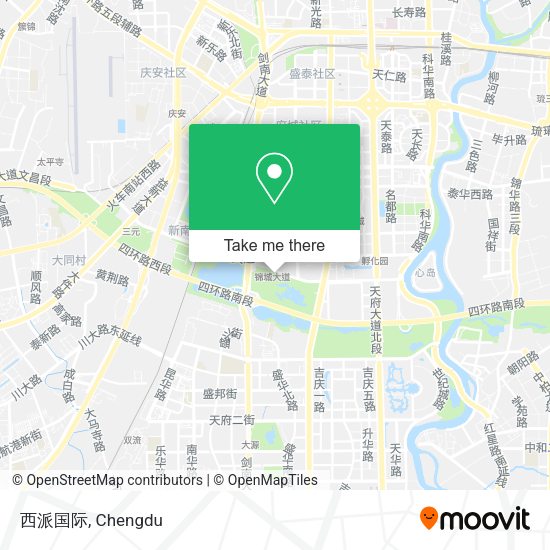 西派国际 map