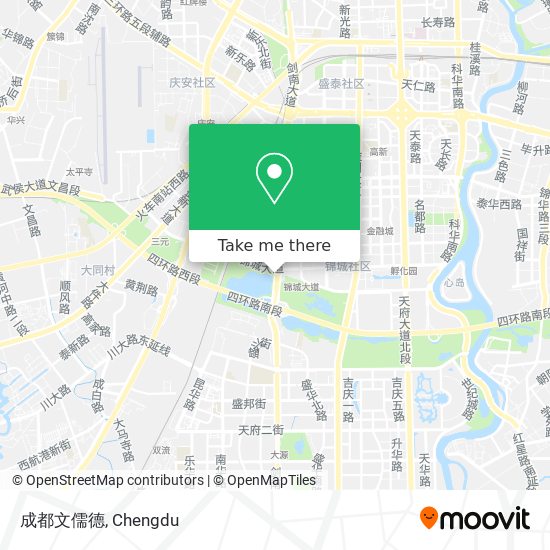 成都文儒德 map