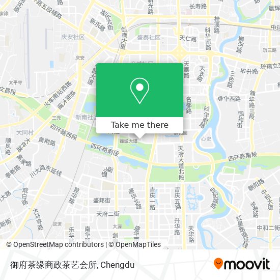 御府茶缘商政茶艺会所 map