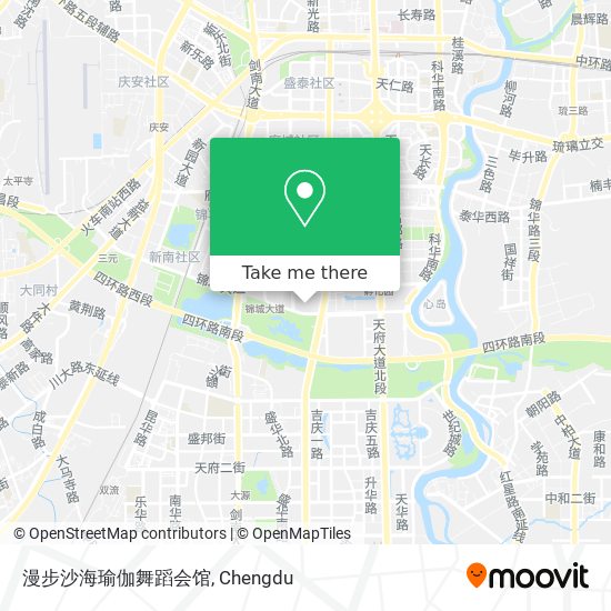 漫步沙海瑜伽舞蹈会馆 map