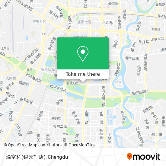 渝富桥(锦云轩店) map