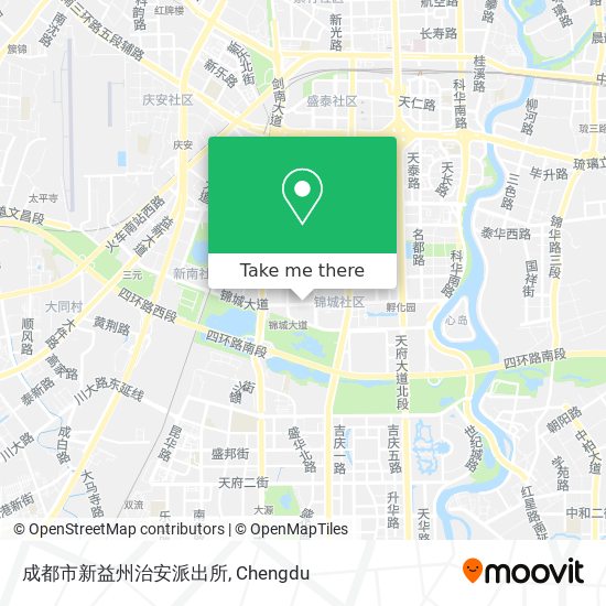 成都市新益州治安派出所 map