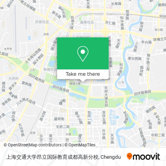 上海交通大学昂立国际教育成都高新分校 map