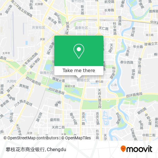 攀枝花市商业银行 map