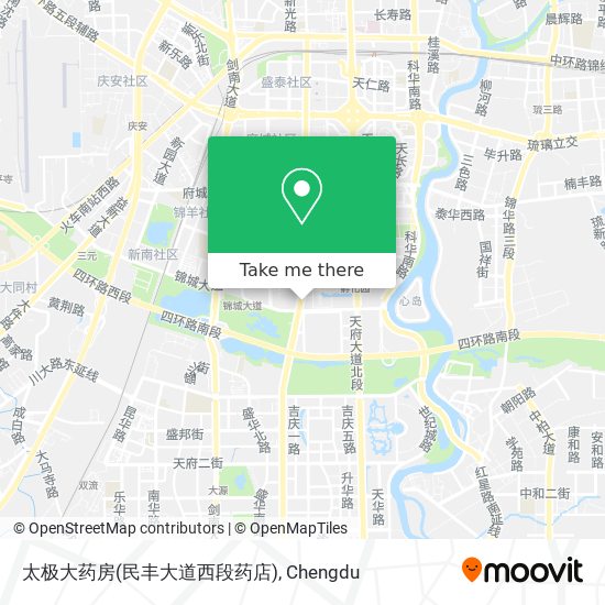 太极大药房(民丰大道西段药店) map
