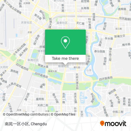 南苑一区小区 map