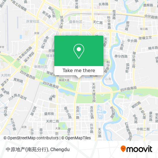 中原地产(南苑分行) map