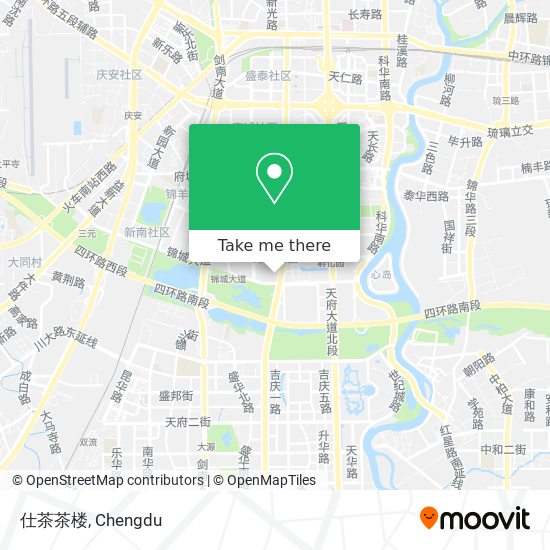 仕茶茶楼 map