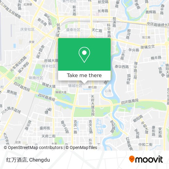 红万酒店 map